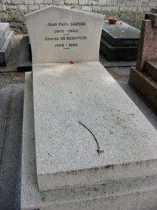 Beauvoir / Sartre Grave (Montparnasse)
